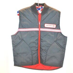 Vintage Airline Fashion Northwest Vest Disney Created for Employees